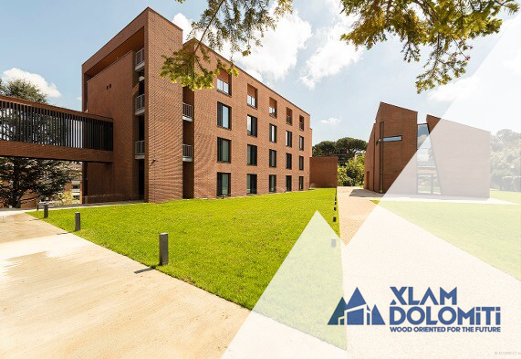 Completed student residence complex